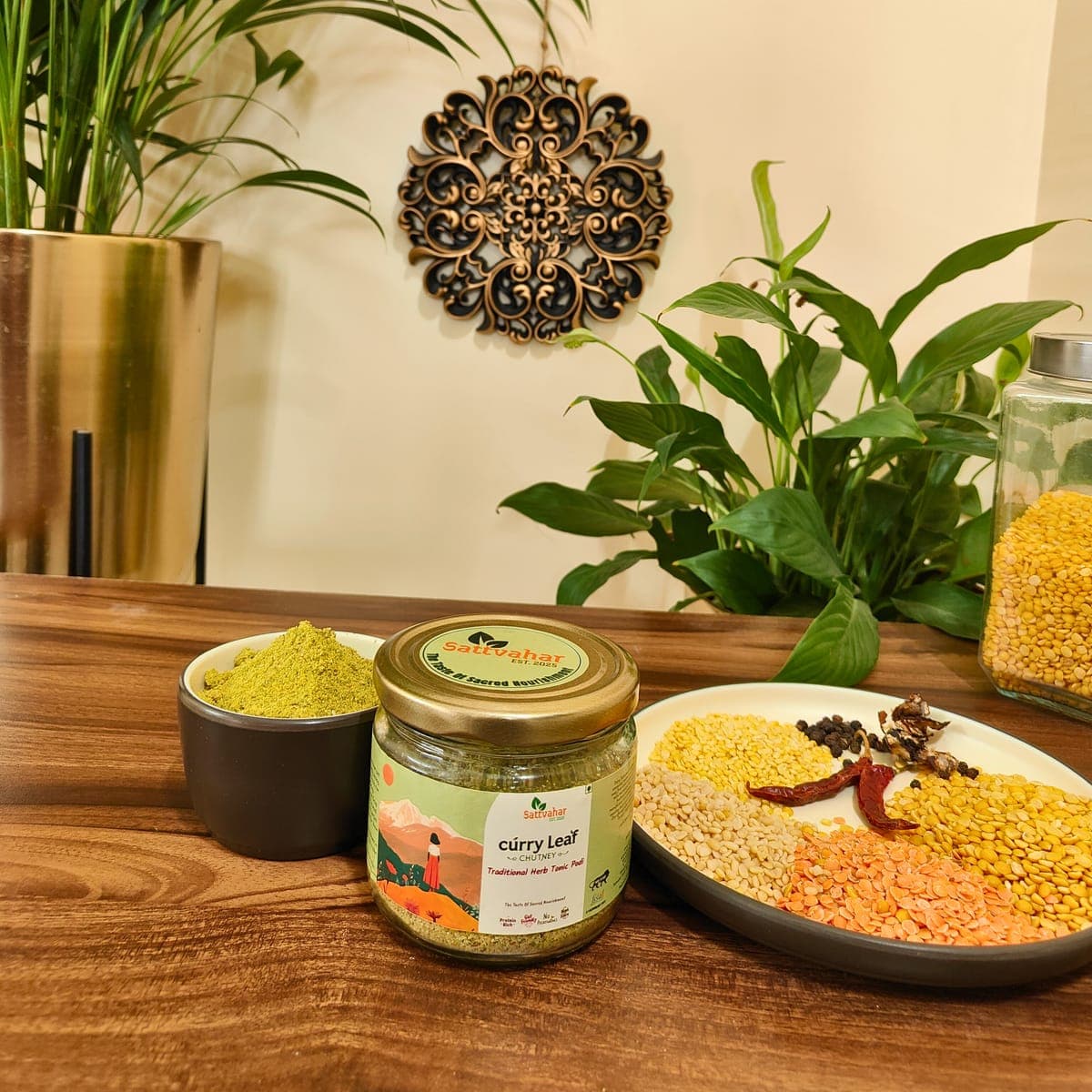 Curry Leaf Chutney Podi